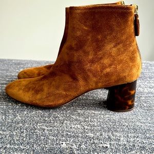 VETA PRECIOUS
Suede ankle boot with heel
D140567PKKB087E830
